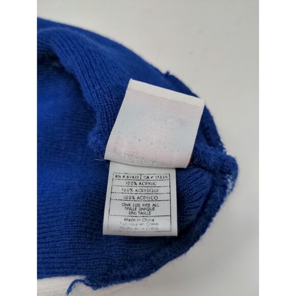 NFL Indianapolis Colts Beanie Hat OSFA Blue & White Embroidered & Graphic Logos - Picture 11 of 11